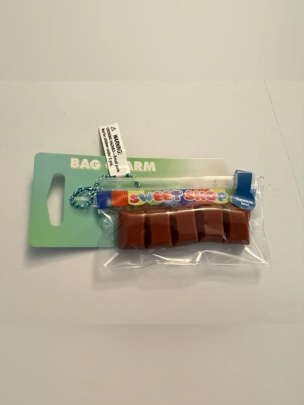 Sweet Shop chocolate   Bag Charm Keychain